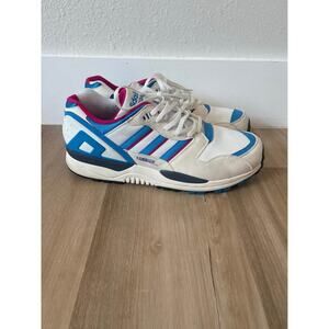Men's adidas ZX 0000 Evolution White Bright Blue Size 12